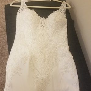 Mermaid Ivory Wedding Dress